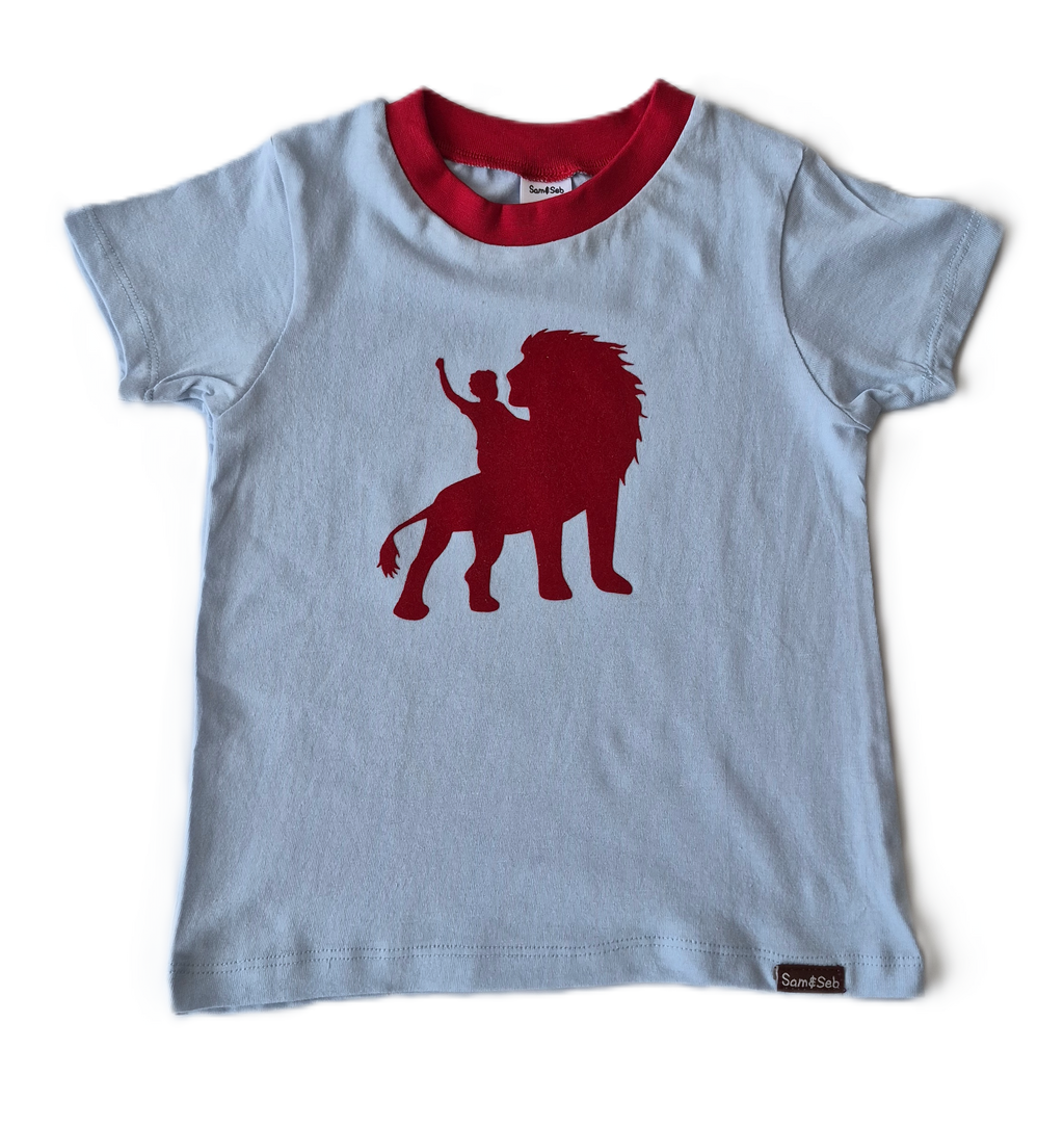 Boy on Lion Tee