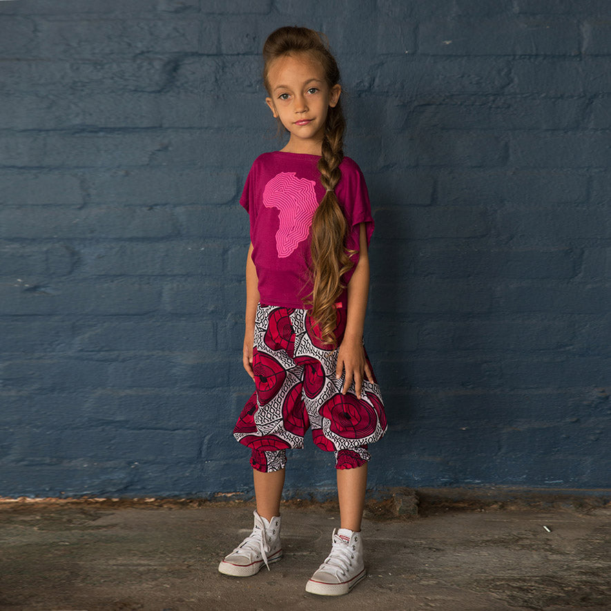 Africa Dolman Top