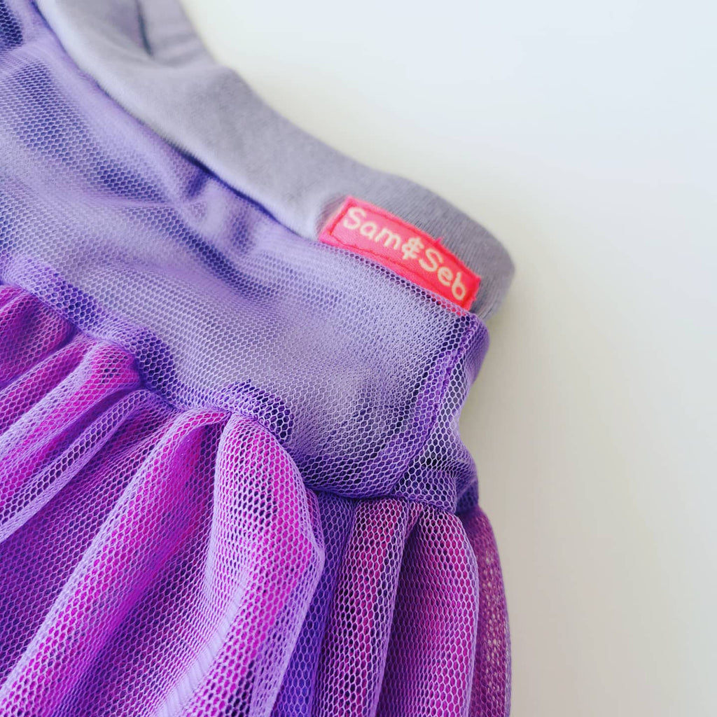 Close up of tutu skirts fabric
